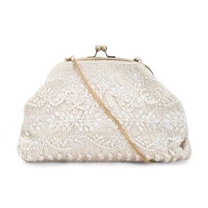 ANTIK KRAFT Framed Beaded Clutch